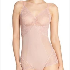 Spanx Spotlight on Lace Bodysuit in Vintage Rose